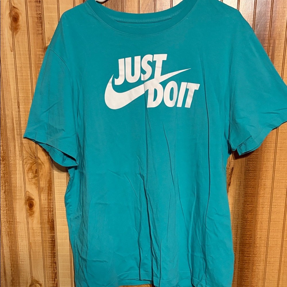 Nike Turquoise Just Do It Tee